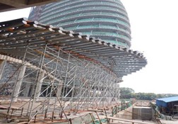 《蘇州建筑腳手架嶄露頭角，致勝有奇招》